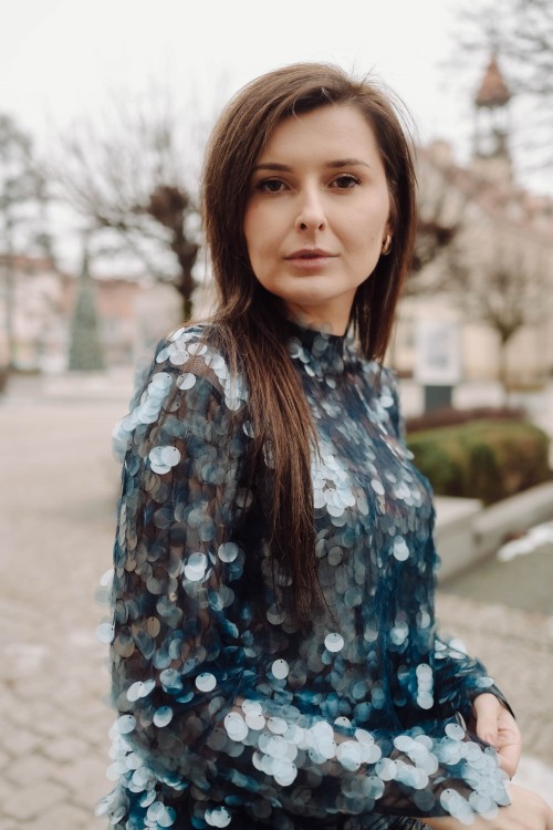 Przejdź do produktu MARELLA Bluzka z cekinami 