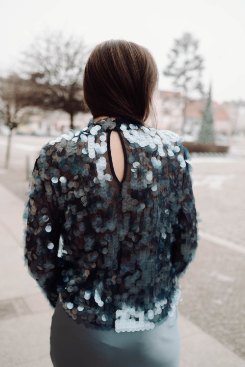 Przejdź do produktu MARELLA Bluzka z cekinami 