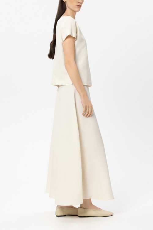 Przejdź do produktu LUISA CERANO Spódnica z  mieszanki lnu 