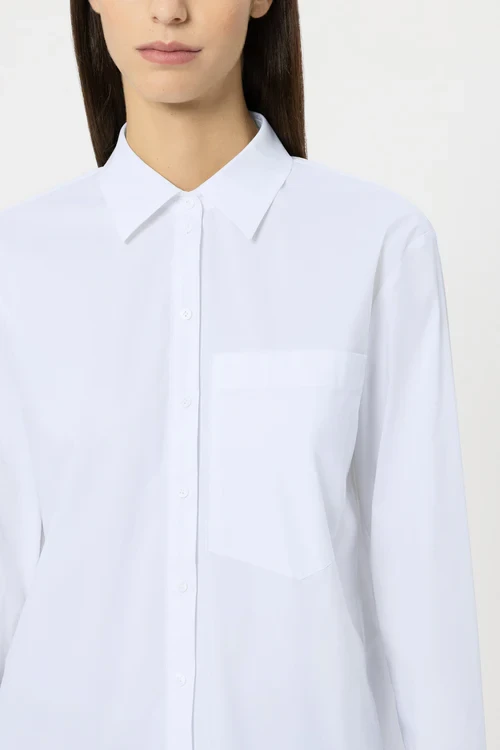 Przejdź do produktu LUISA CERANO Bluzka koszulowa z delikatnym haftem