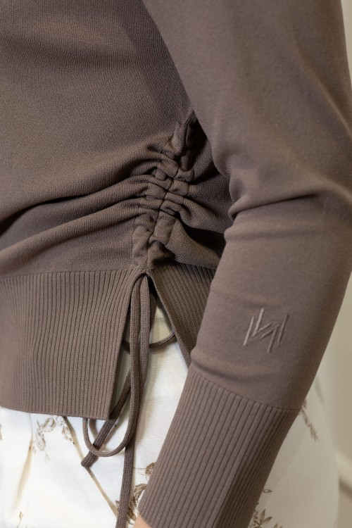 Przejdź do produktu MARELLA Sweterek ze ściągany z boku