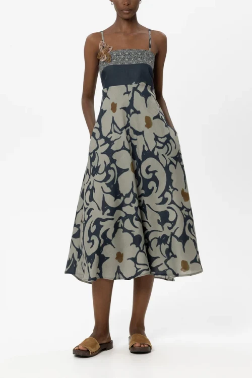 Przejdź do produktu LUISA CERANO Sukienka z kwiatowym nadrukiem 