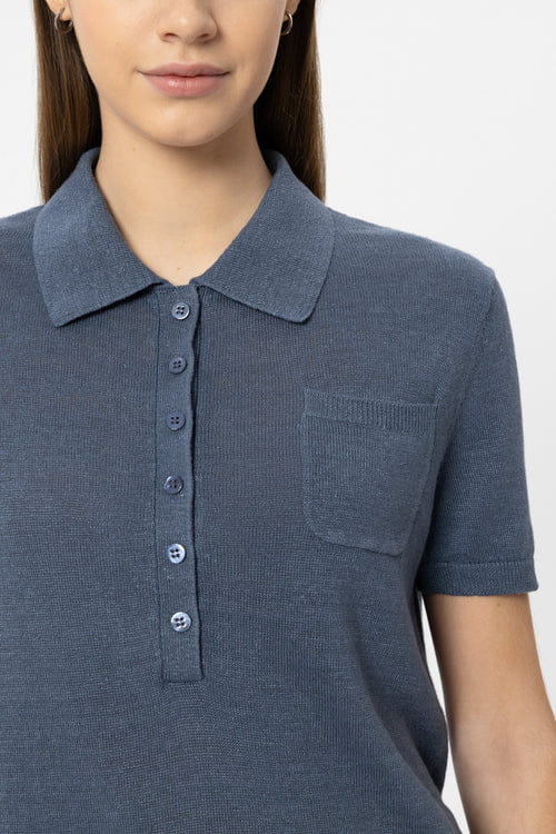 Przejdź do produktu LUISA CERANO Lniana koszulka polo 