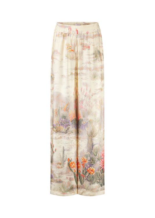 Przejdź do produktu RIANI Spodnie o szerokim kroju z nadrukiem 