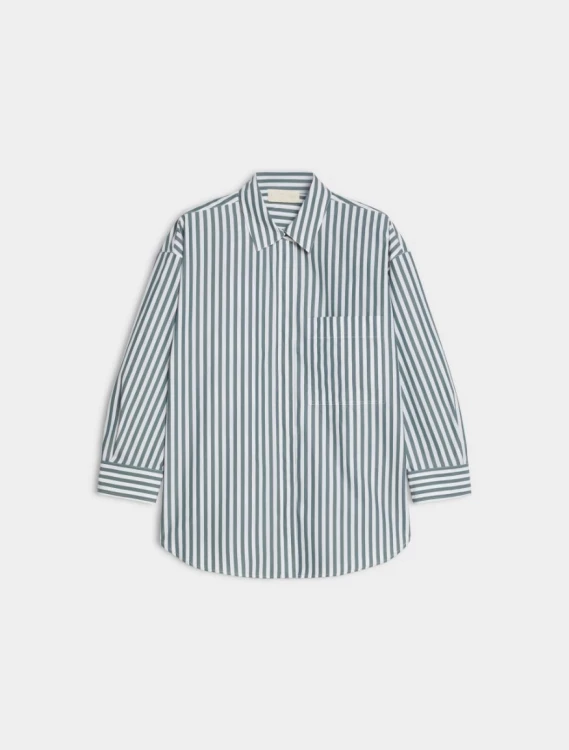 Przejdź do produktu IBLUES  Koszula w zielone paski oversize