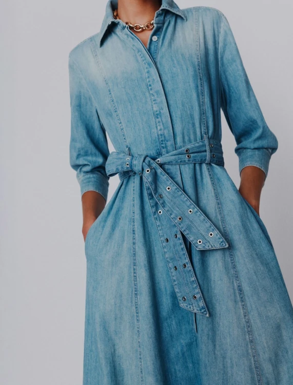 Przejdź do produktu MARELLA Sukienka z lejącego denimu 