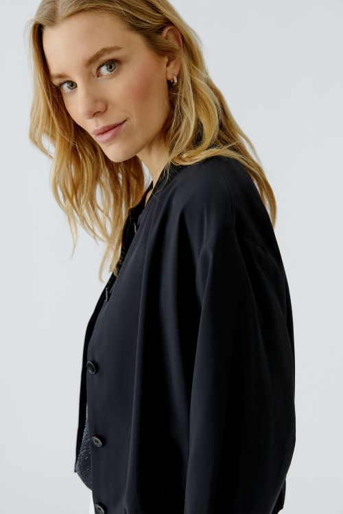Przejdź do produktu OUI  Bluza czarna rozpinana 